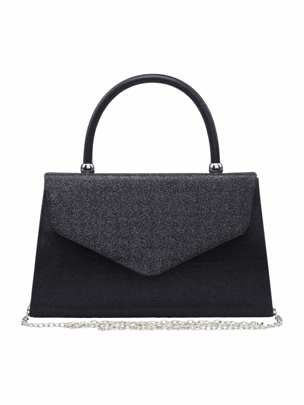 Dasein Elegant Glitter Top -Handle Mini Bag NWT